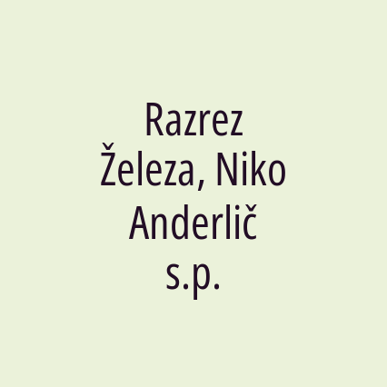 Razrez Železa, Niko Anderlič s.p. - Logotip