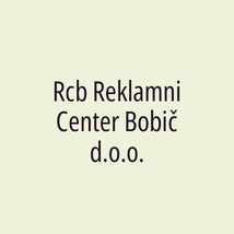 Rcb Reklamni Center Bobič d.o.o. - Logotip