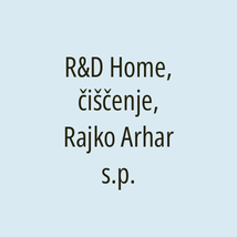 R&D Home, čiščenje, Rajko Arhar s.p. - Logotip
