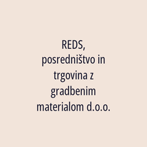 REDS, posredništvo in trgovina z gradbenim materialom d.o.o. - Logotip