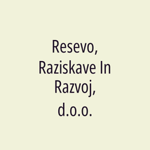 Resevo, Raziskave In Razvoj, d.o.o. - Logotip