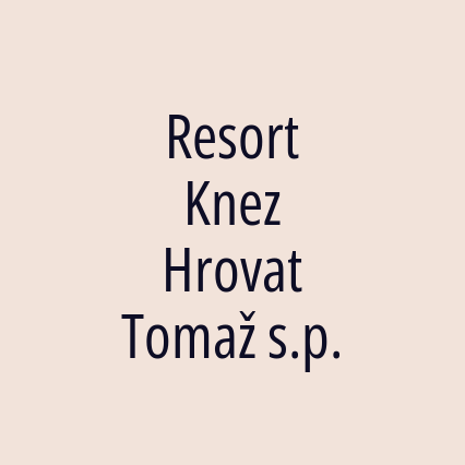 Resort Knez Hrovat Tomaž s.p. - Logotip