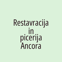 Restavracija in picerija Ancora - Logotip