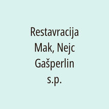 Restavracija Mak, Nejc Gašperlin s.p. - Logotip