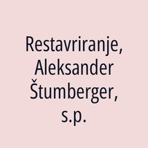 Restavriranje, Aleksander Štumberger, s.p. - Logotip