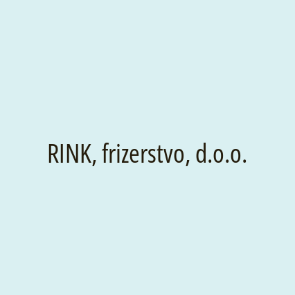 RINK, frizerstvo, d.o.o. - Logotip