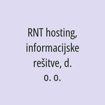 RNT hosting, informacijske rešitve, d. o. o. - Logotip