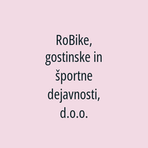 RoBike, gostinske in športne dejavnosti, d.o.o. - Logotip