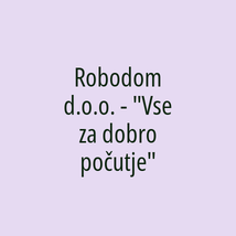 Robodom d.o.o. - "Vse za dobro počutje" - Logotip