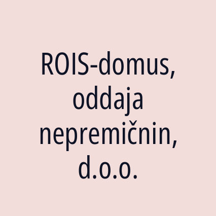ROIS-domus, oddaja nepremičnin, d.o.o. - Logotip