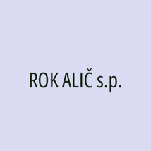 ROK ALIČ s.p. - Logotip