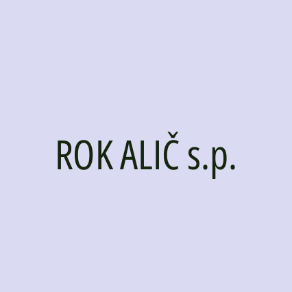 ROK ALIČ s.p. - Logotip