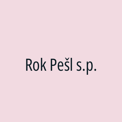 Rok Pešl s.p. - Logotip