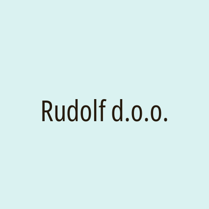 Rudolf d.o.o. - Logotip