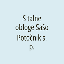 S talne obloge Sašo Potočnik s. p. - Logotip