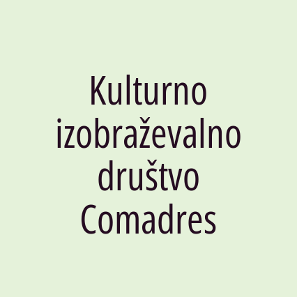 Kulturno izobraževalno društvo Comadres