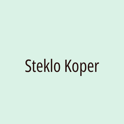 Steklo Koper