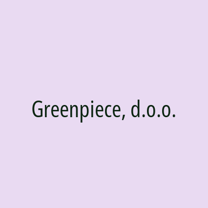 Greenpiece, d.o.o.