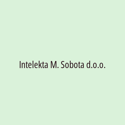 Intelekta M. Sobota d.o.o.