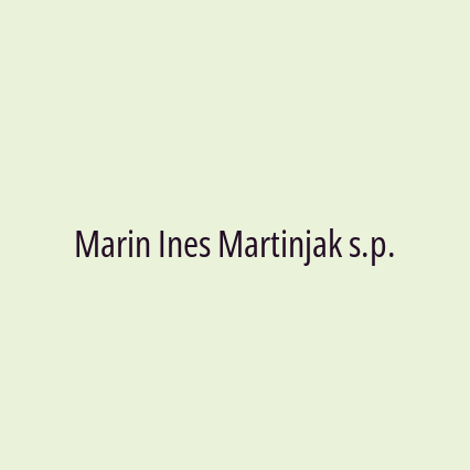 Marin Ines Martinjak s.p.