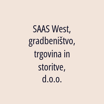 SAAS West, gradbeništvo, trgovina in storitve, d.o.o. - Logotip