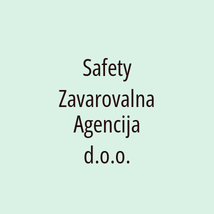 Safety Zavarovalna Agencija d.o.o. - Logotip