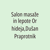 Salon masaže in lepote Orhideja,Dušan Praprotnik - Logotip