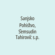 Sanjsko Pohištvo, Šemsudin Tahirović s.p. - Logotip