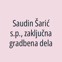 Saudin Šarić s.p., zaključna gradbena dela - Logotip