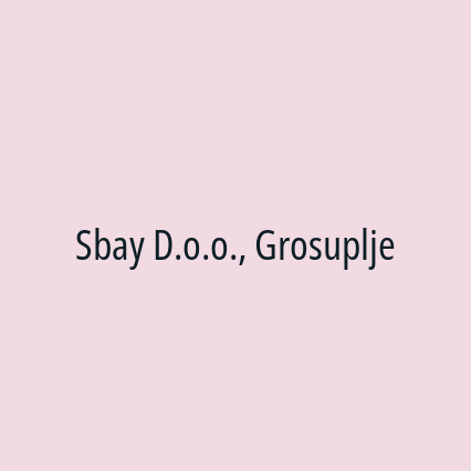 Sbay D.o.o., Grosuplje - Logotip