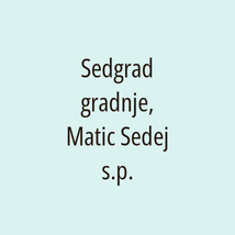 Sedgrad gradnje, Matic Sedej s.p. - Logotip