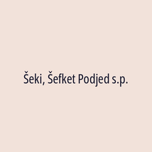 Šeki, Šefket Podjed s.p. - Logotip