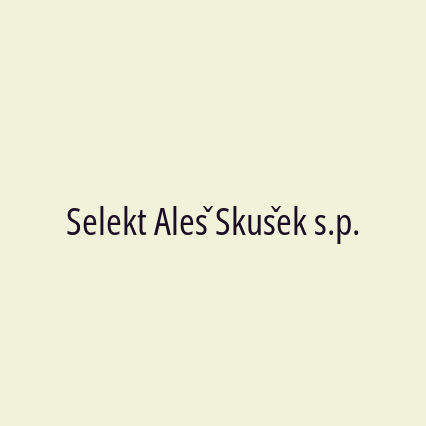 Selekt Aleš Skušek s.p. - Logotip