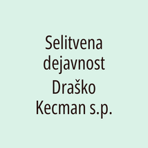 Selitvena dejavnost Draško Kecman s.p. - Logotip