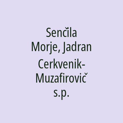 Senčila Morje, Jadran Cerkvenik-Muzafirovič s.p. - Logotip