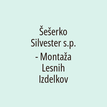 Šešerko Silvester s.p. - Montaža Lesnih Izdelkov - Logotip