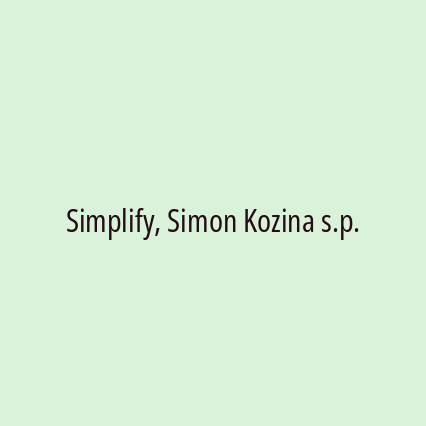 Simplify, Simon Kozina s.p. - Logotip
