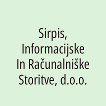 Sirpis, Informacijske In Računalniške Storitve, d.o.o. - Logotip
