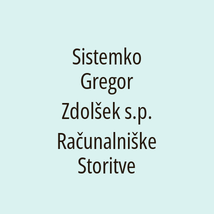 Sistemko Gregor Zdolšek s.p. Računalniške Storitve - Logotip