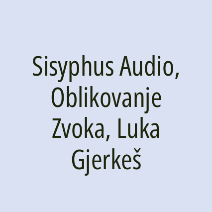 Sisyphus Audio, Oblikovanje Zvoka, Luka Gjerkeš - Logotip