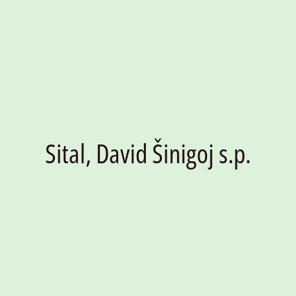 Sital, David Šinigoj s.p. - Logotip