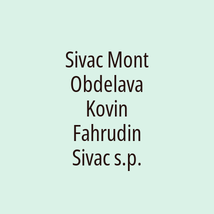 Sivac Mont Obdelava Kovin Fahrudin Sivac s.p. - Logotip