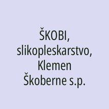 ŠKOBI, slikopleskarstvo, Klemen Škoberne s.p. - Logotip