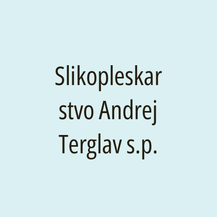 Slikopleskarstvo Andrej Terglav s.p. - Logotip