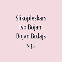 Slikopleskarstvo Bojan, Bojan Brdajs s.p. - Logotip