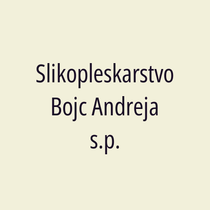 Slikopleskarstvo Bojc Andreja s.p. - Logotip