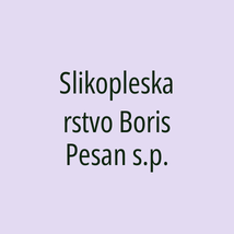 Slikopleskarstvo Boris Pesan s.p. - Logotip