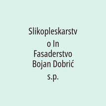 Slikopleskarstvo In Fasaderstvo Bojan Dobrić s.p. - Logotip