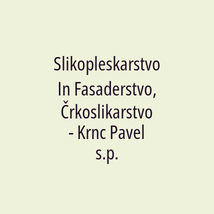 Slikopleskarstvo In Fasaderstvo, Črkoslikarstvo - Krnc Pavel s.p. - Logotip