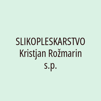 SLIKOPLESKARSTVO Kristjan Rožmarin s.p. - Logotip